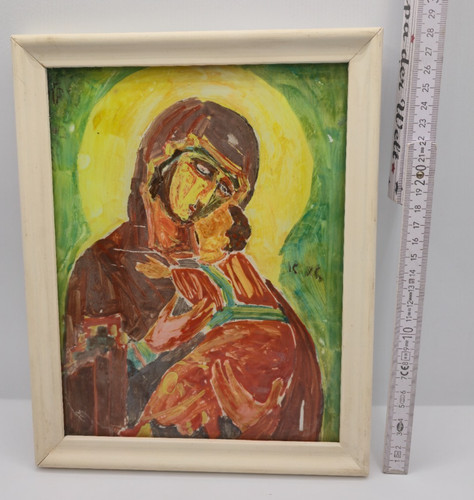 Vintage ikone maria - vintage, "maria