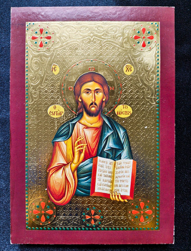 Christus pantokrator ikone - christus,