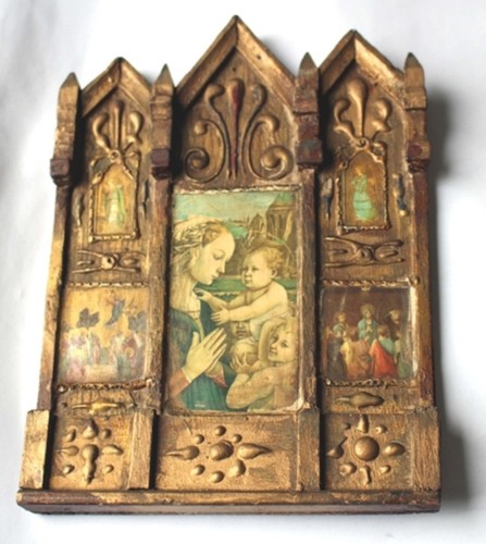 Religiöses triptychon aus - triptychon,