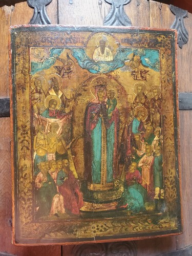 Große alte russische ikone - große, "
