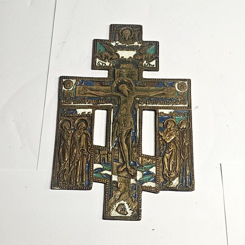 Altes orthodoxes ikonen - orthodoxes, ikonen-kreuz