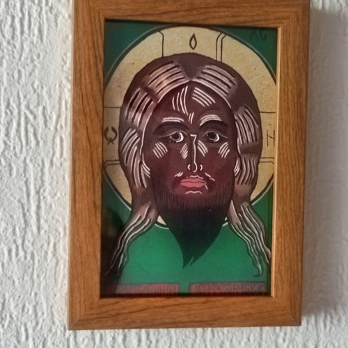 Christus der mandylion - christus,