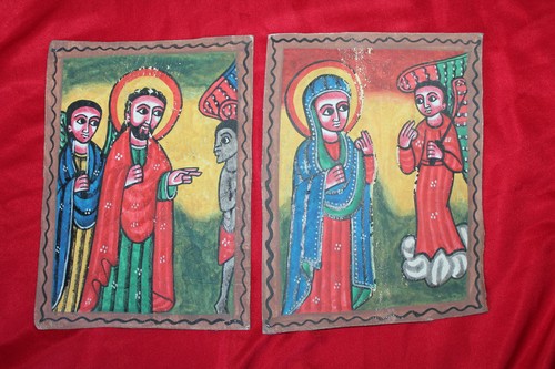 äthiopien original gemälde - Äthiopien:,