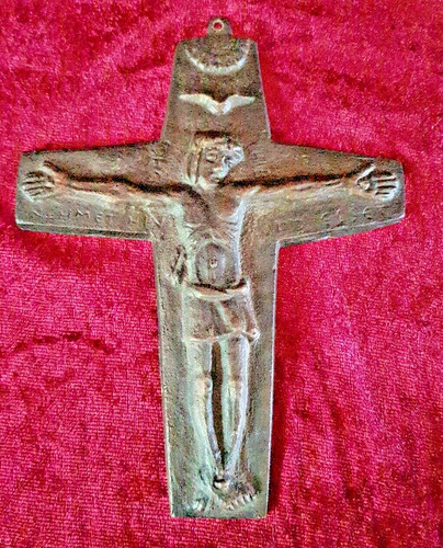 Kreuz aus bronze jesus - aus,