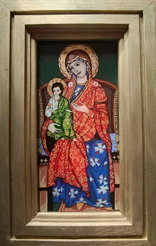 Ikone maria mit - mit,