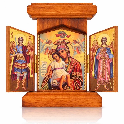 Ikonen triptychon holz - ikonen,