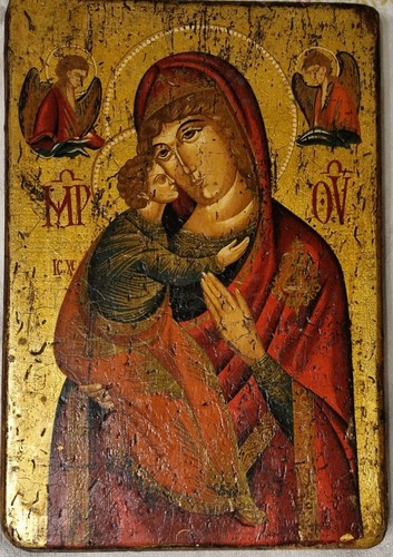 Ikone muttergottes mit - ikone, kind