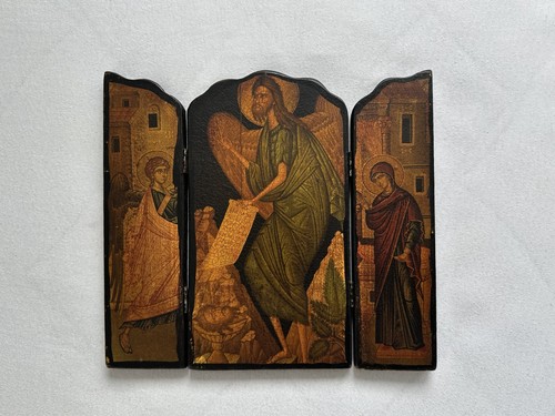 Traditionelle ikone triptychon - ikone,