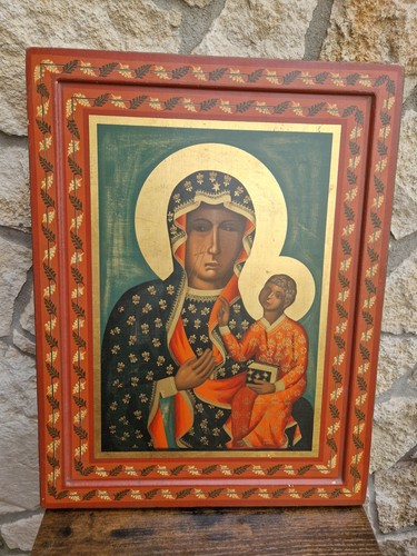 Ikone schwarze madonna 925 - madonna,