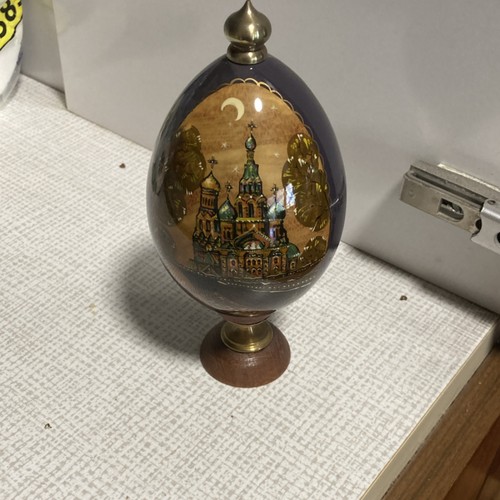 Volkskunst handbemalt - volkskunst-ei,