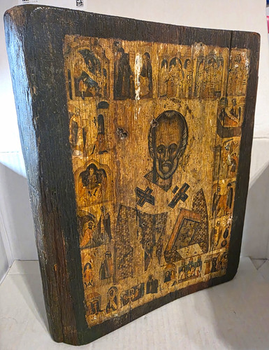 Antike ikone holztafel - ikone,