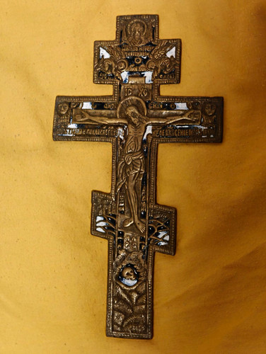 Kreuz ikone orthodox - orthodox,, antik