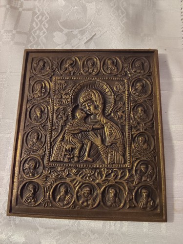 Original alte russische ikone - original,