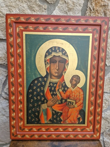 Ikone schwarze madonna 925 - schwarze,