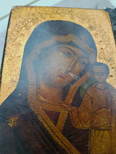 Religiöse ikone muttergottes - ikone,