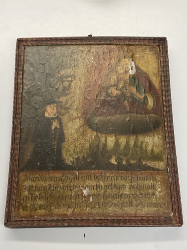 Antike ikone maria mit - antike,