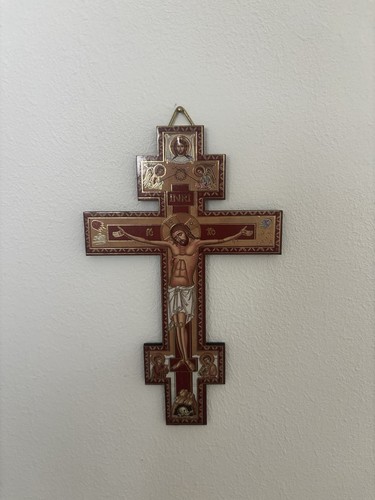 Orthodoxes ikonen kreuz mit - orthodoxes, ikonen-kreuz
