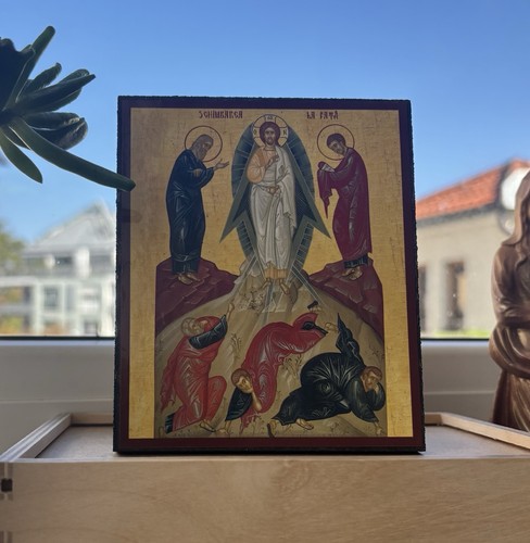 Orthodoxe ikone verklärung - orthodoxe,